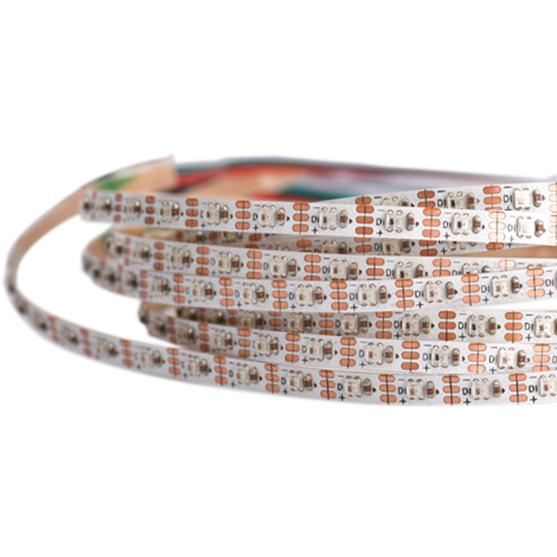 4MM WS2812C Strip Light 3.28ft/1m, Individually Addressable 2020 RGB LED